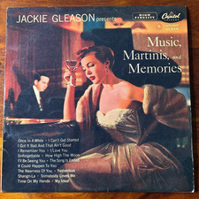 Jackie Gleason-Music Martinis And Memories Vinyl LP Album 1954 Capitol LCT 6007