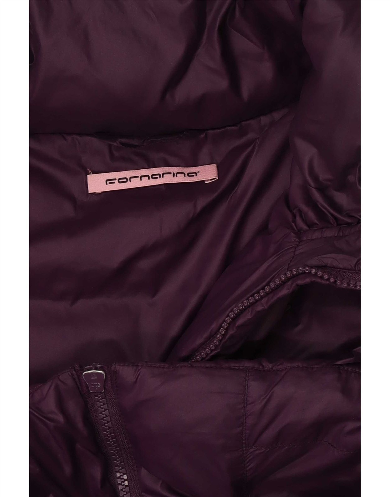 Fornarina Womens Padded Jacket UK 12 Medium Purple AF15 image 3