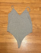Grey BP Cotton Bodysuit Size Large NWT