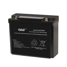 Casil 12V 18Ah LiFePO4 Lithium Battery, 2000+ Deep Cycles, Smart BMS