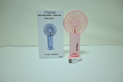 Planzo Electric Fans Handheld Portable Fan for Travel Outdoor Home Office