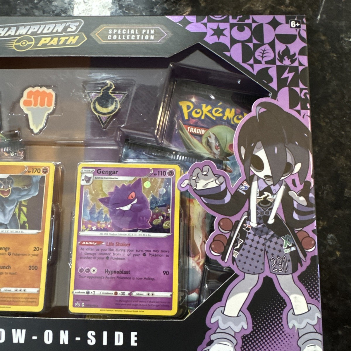 pokemon champion's path card list Pokémon TCG: Champion's Path Special Pin Collection box, Stow-on-Side