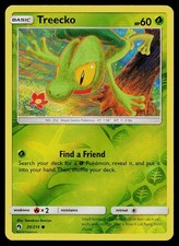 Pokemon Card Lost Thunder Treecko 20/214 Common Reverse Holo