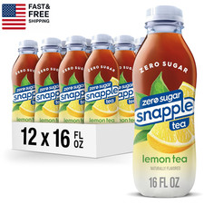Zero Sugar Lemon Iced Tea, 16 Fl Oz, Pack of 12