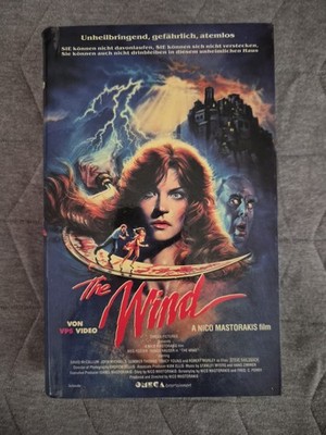 VPS Video Hartbox  Meg Foster  Wings Hauser   THE WIND    VHS Rarität