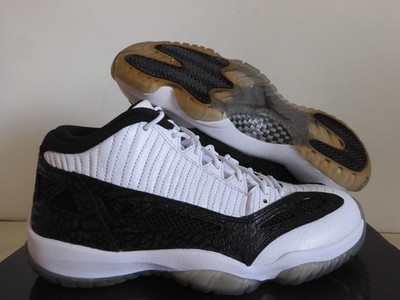 Size 7.5 - Air Jordan 11 Retro IE Low White Black for sale online