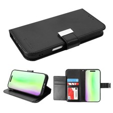 for iPhone 17, 17 Pro, Pro Max, Secure Flip Cover Case Magnetic Card Slots Case