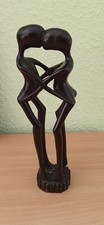 Makonde Liebespaar Holzfigur aus Tansania  30&times;5cm