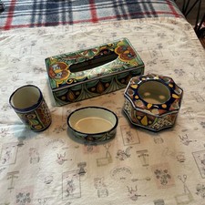 Vintage HANDPAINTED MEXICAN TALAVERA  Ceramic...