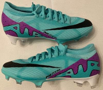 Mens 5/Womens 6.5 Nike Mercurial Vapor 15 Pro FG Lucent Peak Ready DJ5603-300