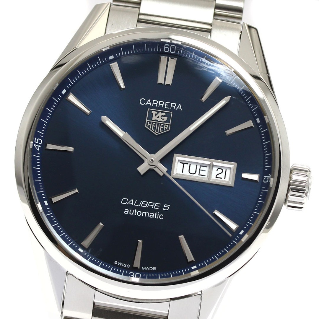 TAG Heuer Carrera Caliber 5 Day Date Automatic Men Watch WAR201E