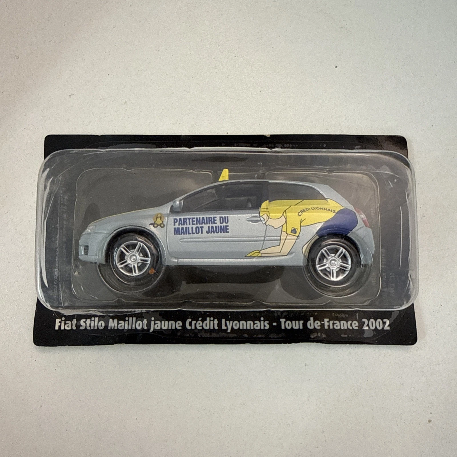 Voiture Miniature Stilo Maillot Jaune Crédit Lyonnais Tdf 2002 Échelle 1/43