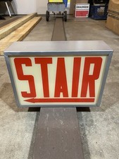 Western Lighting “CH” Series Sign - CH-20A Stair Double Face