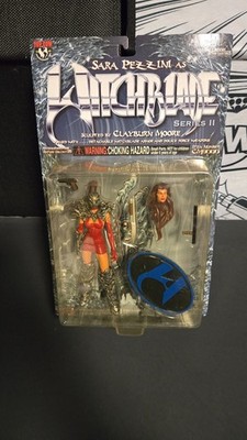 WITCHBLADE SARA PEZZINI ARMOR ON MOORE ACTION COLLECTIBLES TOP COW 1998 NIB