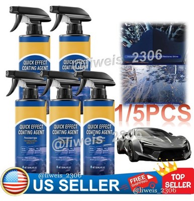 Car Coating Spray, 3 in 1 Multi-functional Quick Effect Coating Agent 120ml 2026