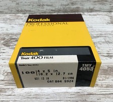 Kodak Professional TMY 4053 TMAX 400 Film 100 Sheets 4x5 Exp 01/96 New Sealed
