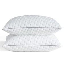 BedStory Pillows Pack of 2  Shredded Memory Foam Pillow for Neck and Shoulder...