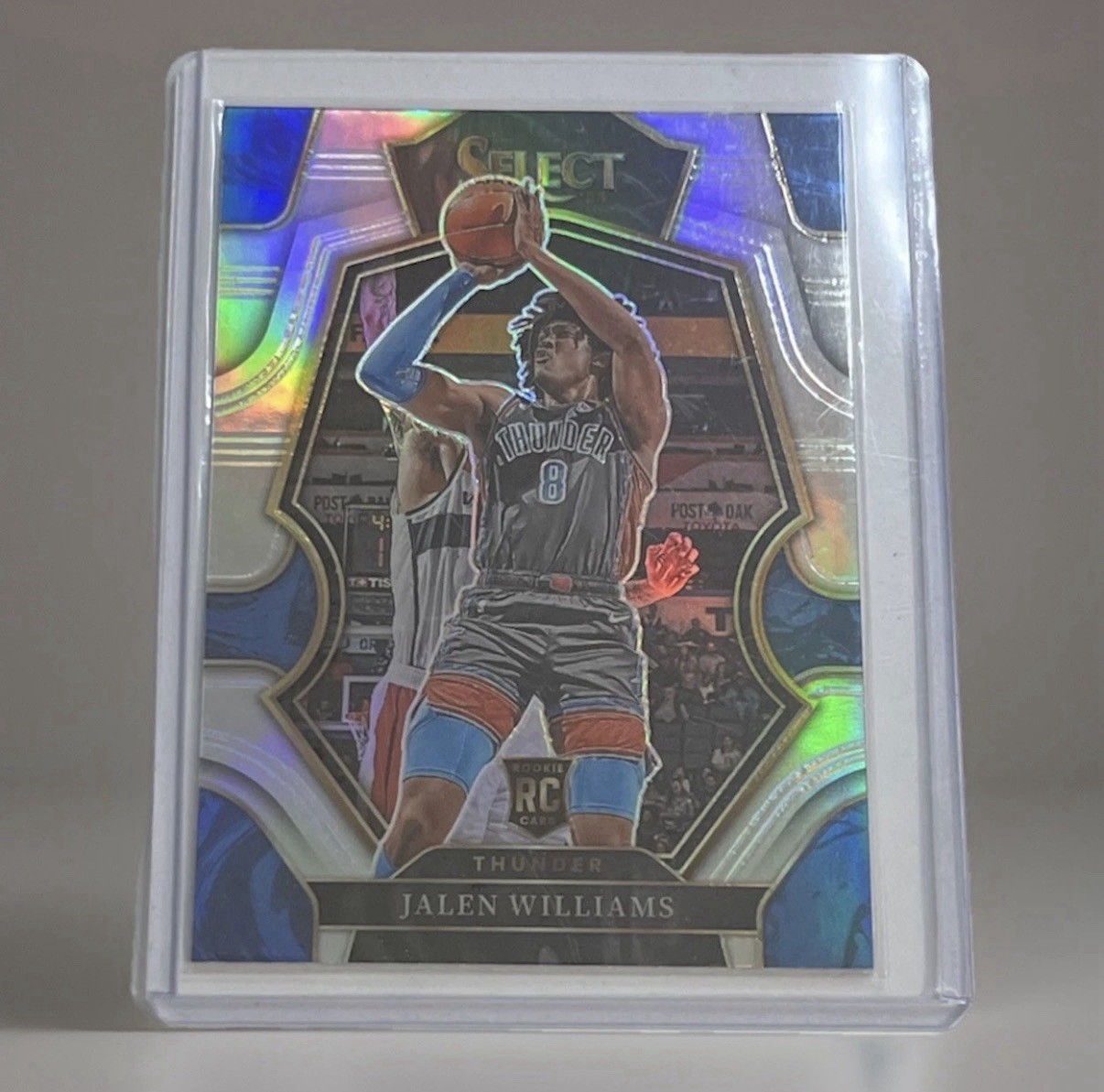 2022-23 Panini Select - Premier Level Jalen Williams #167 Silver Prizm (RC)