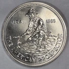 1985 ENGELHARD AMERICAN PROSPECTOR .999 FINE SILVER ROUND EB6