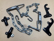 1953-1956 Ford Truck Tailgate Chains Pair And Hinges 1953-1956 Ford Truck Tailgate Chains Pair And Hinges