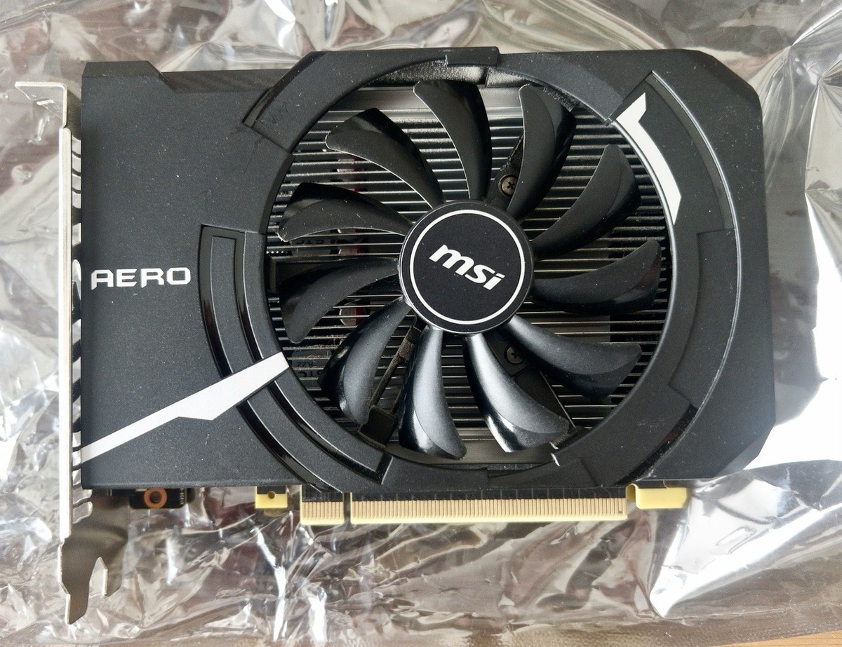 MSI GTX1050Ti4GTLP NVIDIA GeForce GTX 1050Ti 4GB GDDR5 Low Profile