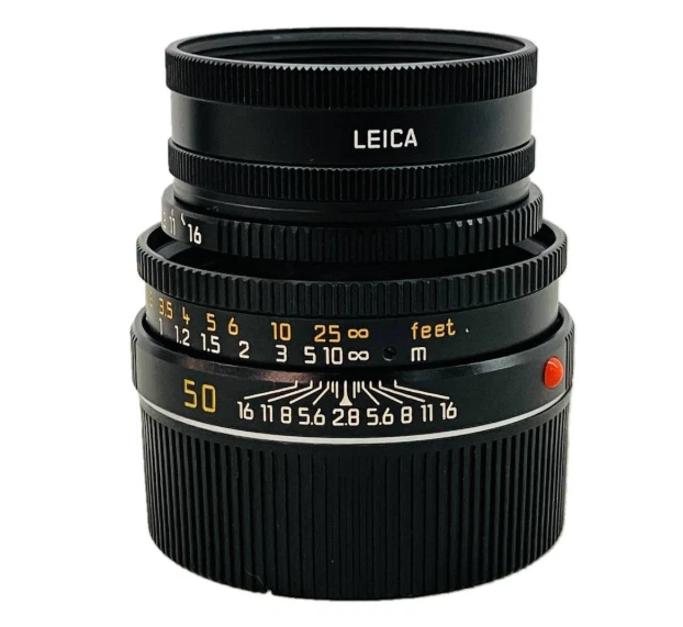 *COMO NUEVO con estuche* Lente negra Leica ELMAR-M 50 mm F/2,8 E39 de Japón Foto 4 de 4