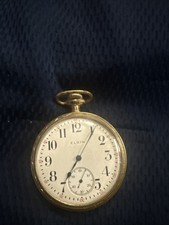 1917 Elgin 16s 17Jewels Pendant Set It Winds Sets And Runs