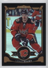 2015-16 O-Pee-Chee Rainbow Foil Black 62/100 Lance Bouma #216 0a7