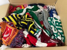 Joblot 100 Football/Sports Scarves Mixed Teams Bulk Wholesale