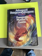 Advanced Dungeons & Dragons Dungeon Master's Guide 2nd Edition TSR #2100 1989