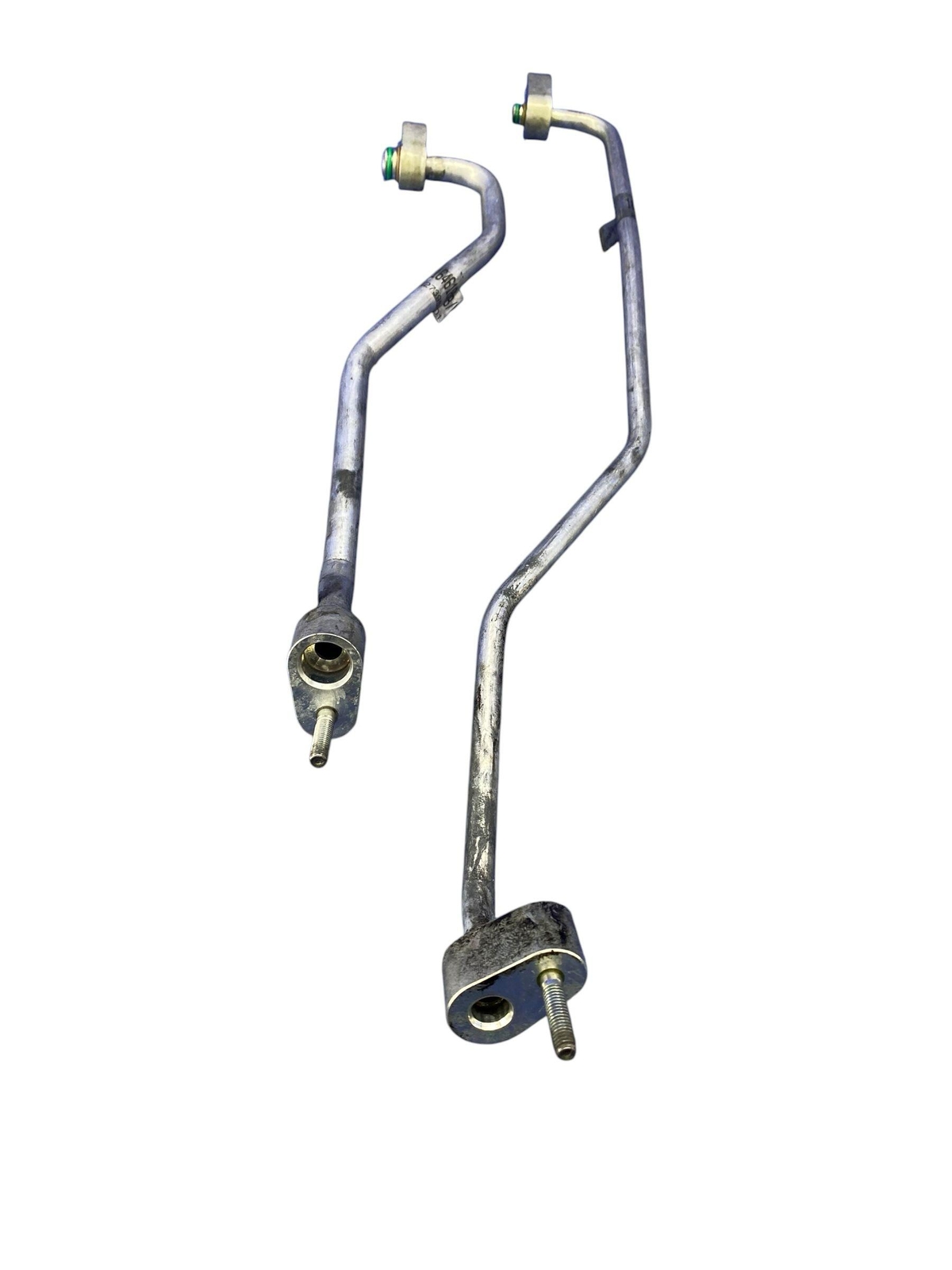 2012-2014 FERRARI CALIFORNIA AC HOSE LINE PIPE CONDENSOR FROM DISCONNECTOR SET