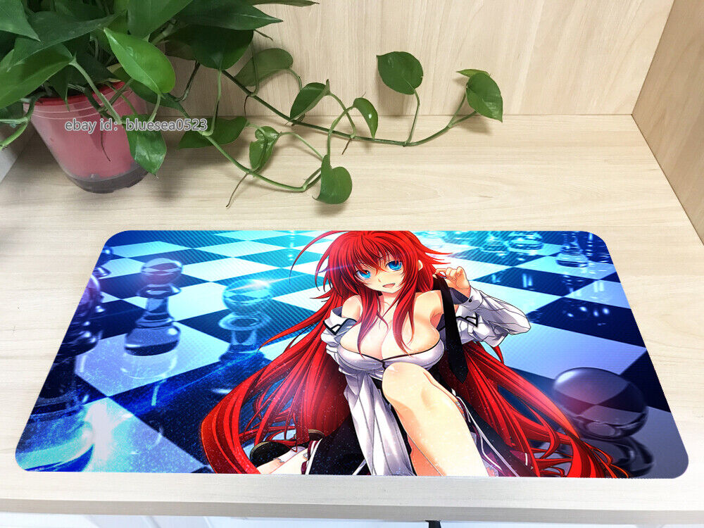 New WVICM Playmat High School DxD Anime Rias Gremory TCG CCG OCG Trading  Card Game Mat No Zones Mouse Pad + Free Bag (MP016-27-no Zones)