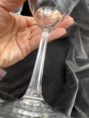 Par de copas de boda vintage de copa de champán tostadas de vino 16 cm de alto C1930 - Imagen 8 de 9