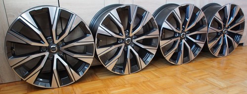 4x Original Volvo XC60 19 Zoll Alufelgen 5-V-Speichen 32243399 Felgen Neu - Bild 2 von 11