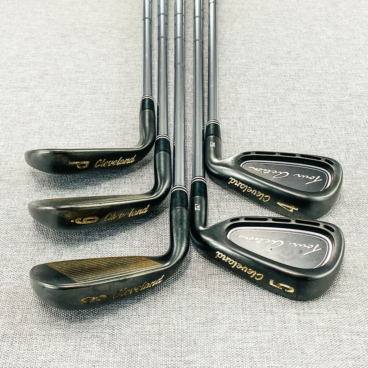 Cleveland Tour Action TA7 GUNMETAL iron set 5-PW+GW with