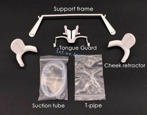 1x NEW Dental Ortho Nola Mouth Opener Dry Field System Cheek Retractor Parts Set - Picture 2 of 18