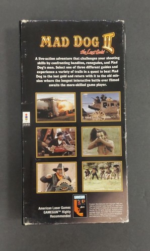 3do - Mad Dog II the Lost Gold Panasonic Real 3do Longbox /No Manual - Picture 2 of 4