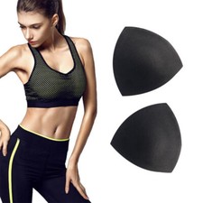 3 Pair Bra Cup Inserts Bathing Suit Bras for Women Without Wire