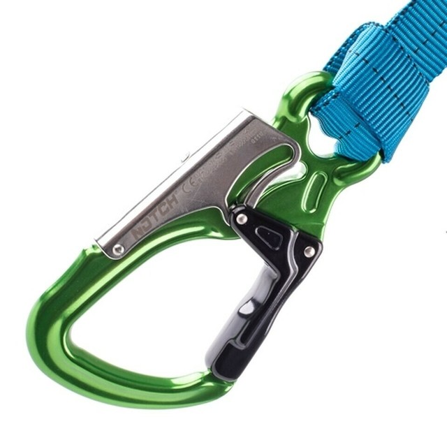 NOTCH SPEEDLINE ( ZIPLINE ) RIGGING WEB LANYARDS & ALUMINUM SNAPS 6