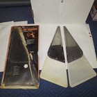 NOS Vintage Stainless Steel w/Flap Splash Guards 18x7 Car Truck Chevy Ford Dodge