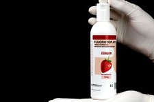 Gel fluorotopo odontoiatrico APF topico fluoro flacone da 200 gr FRAGOLA