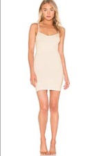 Intimately by Free People Womens Beige Solid Seamless Mini Slip NWOT Size XS/S