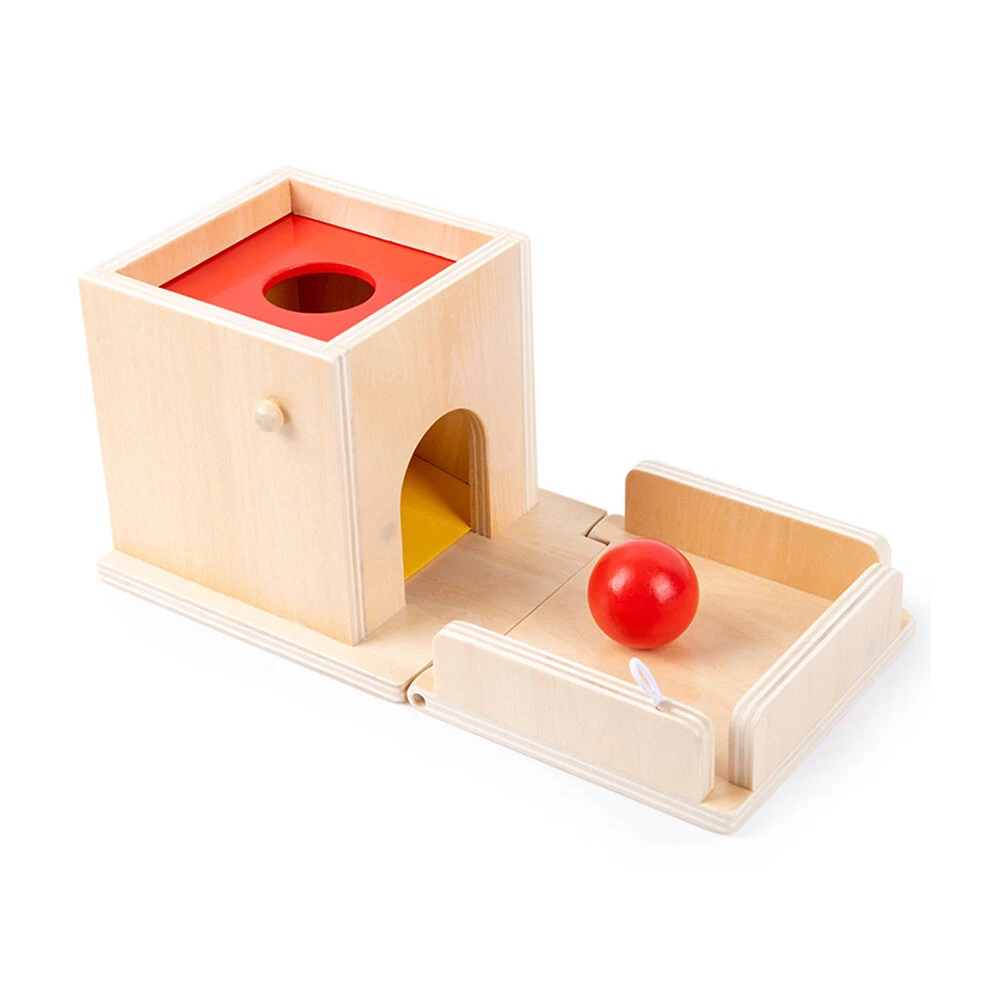 Wooden Box Toy Fadeless Durable Montessori Bug Catch Game for Toddlers Preschool