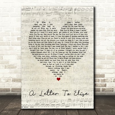 I Don/'t Want To Talk About It Script Heart Song Lyric Quote Print