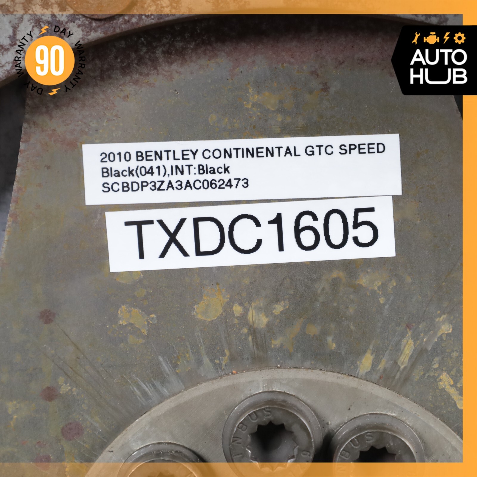 08-13 Bentley Continental GTC Speed GT 6.0L W12 Engine Motor Assembly OEM 83k