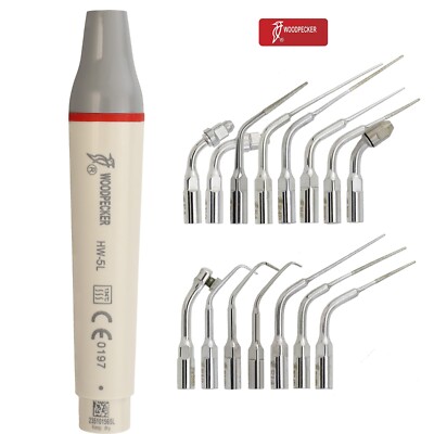 Woodpecker Dental Ultrasonic Scaler Endo Tip Endodontic HW-5L Handpiece LED E10