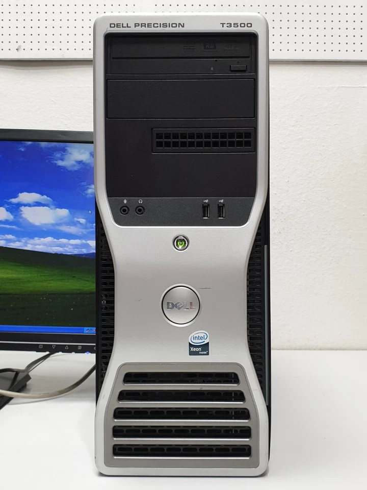 DELL PRECISION T3500 Windows XP Gaming PC 4x 2,67GHz 500GB NVS COM LPT Computer - Bild 3 von 4