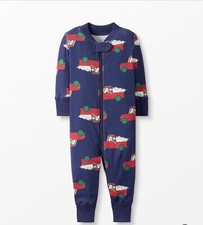 Hanna Andersson Baby Zip Sleeper Pajama 50 cm/0-3 Months Disney Mickey Mouse NWT