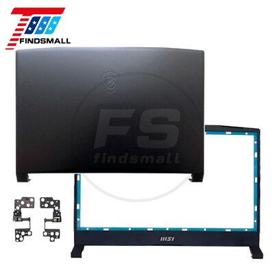 New LCD Back Cover+Front Bezel+Hinge For MSI Katana GF66 11UE 11UG MS-1581 82 US