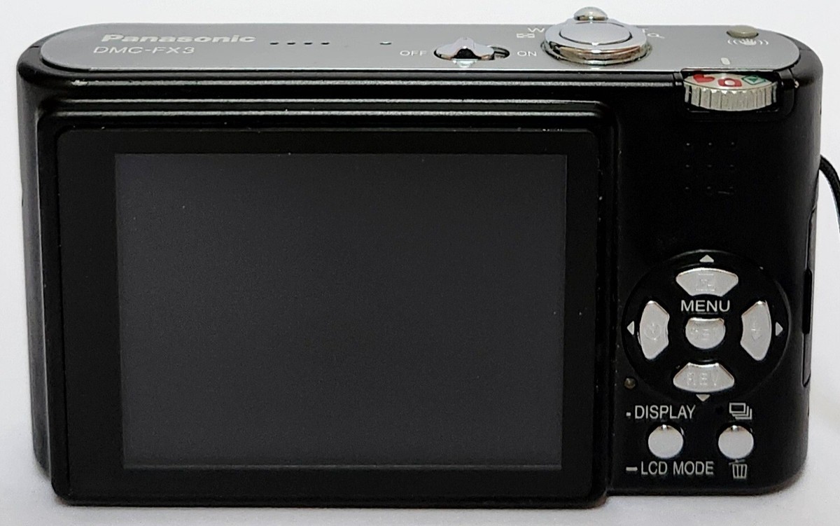 完動品】PANASONIC LUMIX DMC-FX33 ブラック 動作確認済
